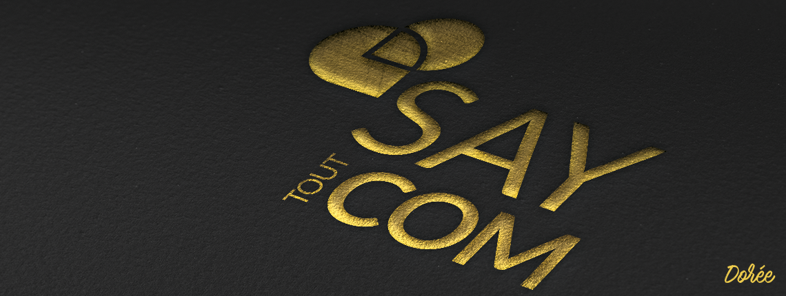 La dorure offre un aspect luxueux