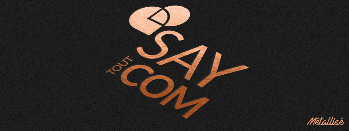 l'aspect métallisé offre un rendu industriel très apprécié